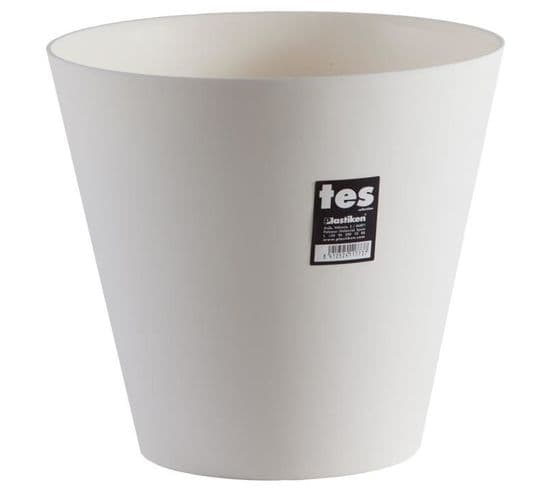 Pot Rond Conique Ø 26cm - Blanc