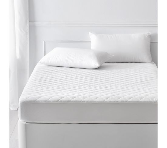 Protège-matelas Matelassé Respirant Aloe Vera 150x200cm