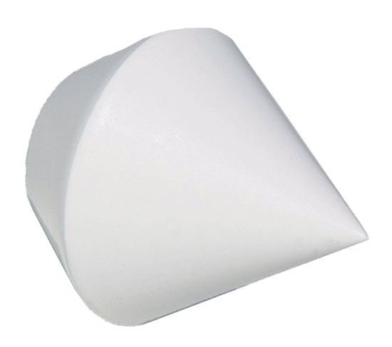 Lot De 2 Embouts "toupie" - Diam. 20 Mm - Blanc