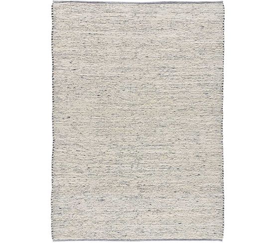 Tapis Intérieur 160x230 Cm Blanc Rectangulaire Reimagine Semi-uni