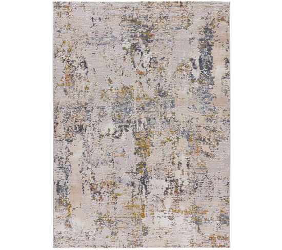 Tapis Intérieur 134x200 Cm Multicolore Rectangulaire Springs Abstrait