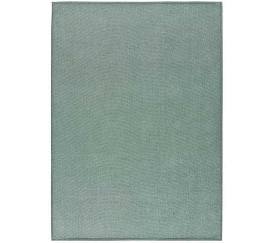 Tapis Intérieur 160x230 Cm Vert Rectangulaire Harris Uni