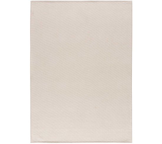 Tapis Intérieur 160x230 Cm Blanc Rectangulaire Harris Uni