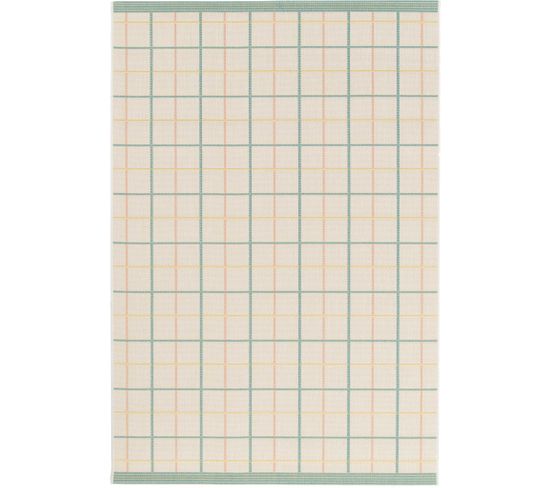 Tapis Extérieur 160x230 Cm Multicolore Rectangulaire Manila Géométrique