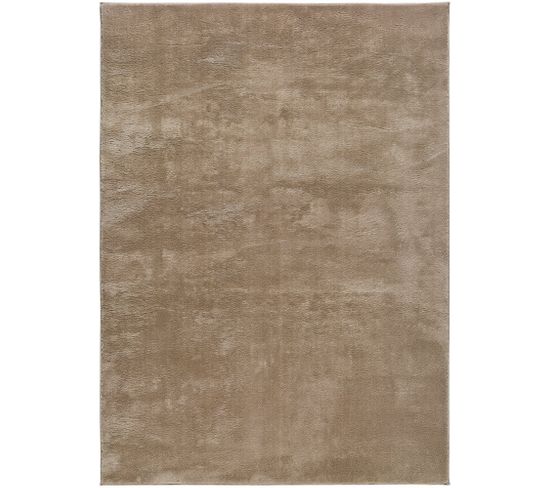 Tapis Intérieur 60x120 Cm Beige Rectangulaire Loft Uni