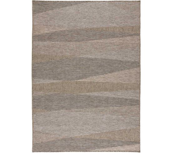 Tapis Extérieur 126x190 Cm Naturel Rectangulaire Oria Intérieur-extérieur