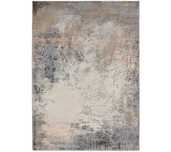 Tapis Intérieur 160x230 Cm Beige Rectangulaire Beire Abstrait