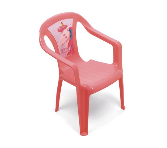 Chaise En Plastique 36.5x40x51cm De Zaska Licorne