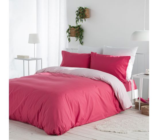 Housse De Couette Casual  Fuchsia 155x220 Cm