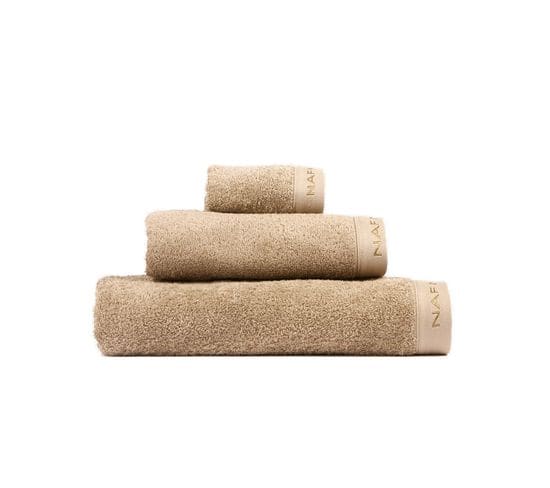 Set De 3 Serviettes Casual Beige 30x50+50x90+90x150 Cm