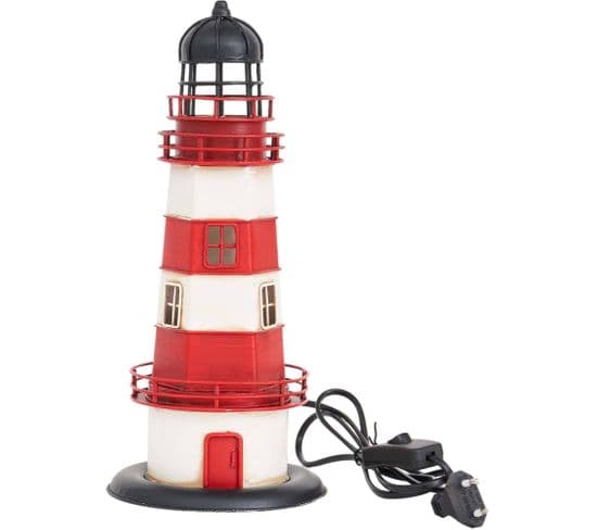 Phare En Métal à LED 32 Cm Modèle 3