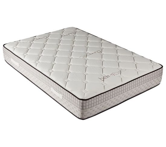 Matelas Mousse 90x190 BAMBOU Epaisseur 24 Cm  Mi-ferme