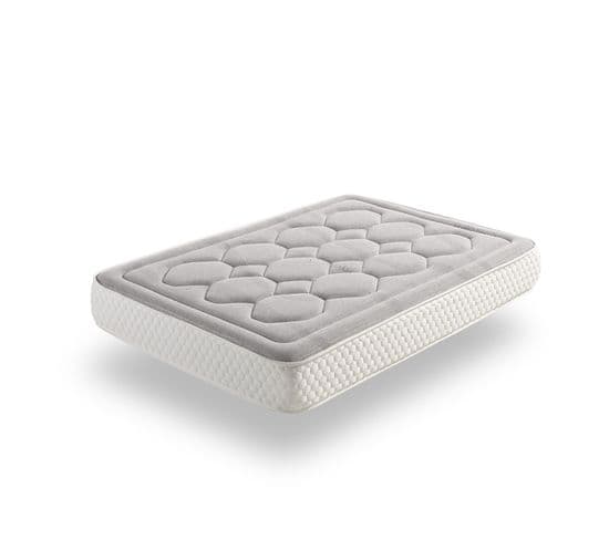 Matelas Mousse 180x200 NATUR GRAPHENE 28 Cm  Mi-ferme