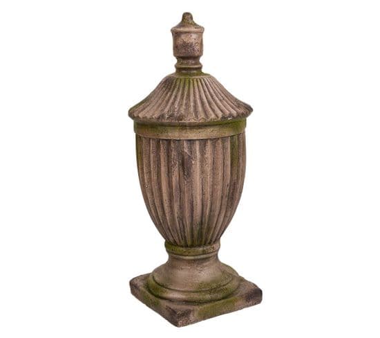 Vase Décoratif En Magnésie 29x29x50h