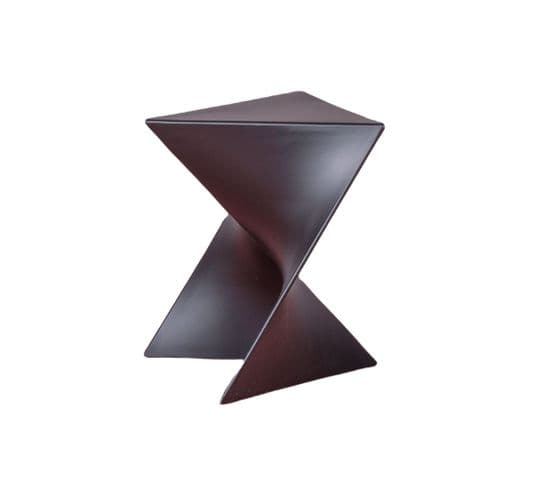 Tabouret Bas - Ciel, Noir, H.43cm, L.43cm, P.40cm