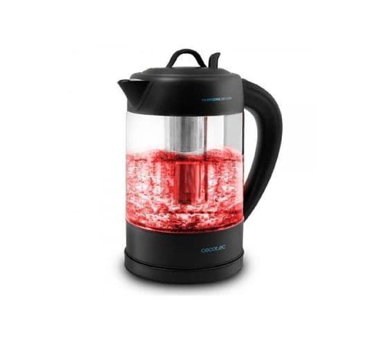 Bouilloire Électrique Thermosense 390 Clear. 1.7 L, Verre Borosilicate, Sans Bpa, Base 360º,