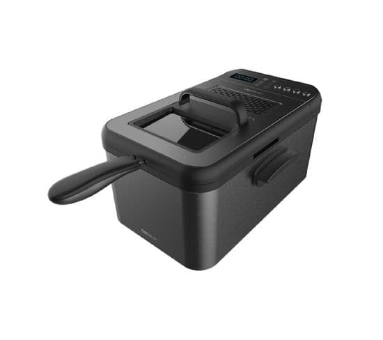 Friteuse  Cleanfry Luxury 3000 Dark 3,2 L 2400w  Acier Inoxydable Et Laquée