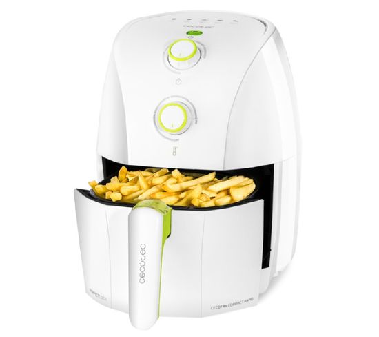 Friteuse Sans Huile à Air Chaud 1,5 L Cecofry 900 White. 900 W