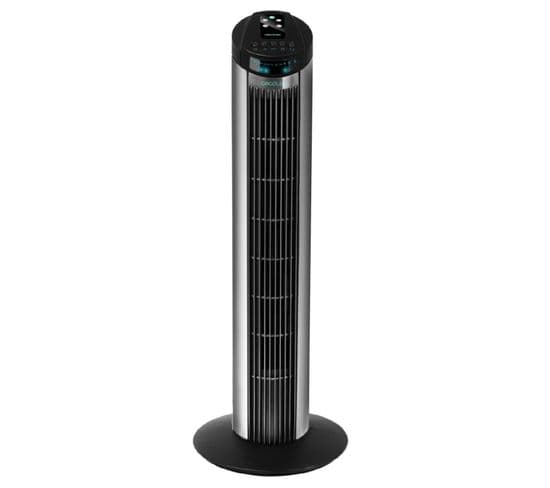 Ventilateur Colonne Numérique Energysilence 9090 Skyline. 45 W, 40", 3 Vitesses, Moteur En