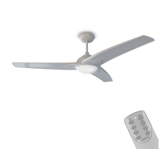 Ventilateur De Plafond Energysilence Aero 560. 60 W, Diamètre De 52” / 132 Cm, 3 Pales, 3 Vi