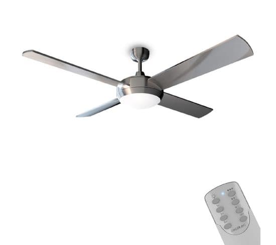 Deckenventilator Energysilence Aero 570 60 W 52", Acier