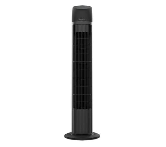 Ventilateur Tour Avec Télécommande Et Minuterie Energysilence 8050 Skyline Smart, 45 W, Noir