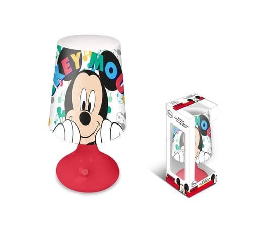 Veilleuse Disney Mickey - Rouge - 18 Cm