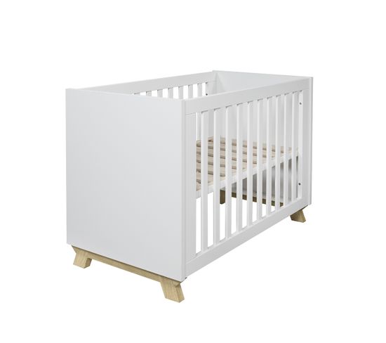 Lit Bébé 60x120 Veneto - Blanc