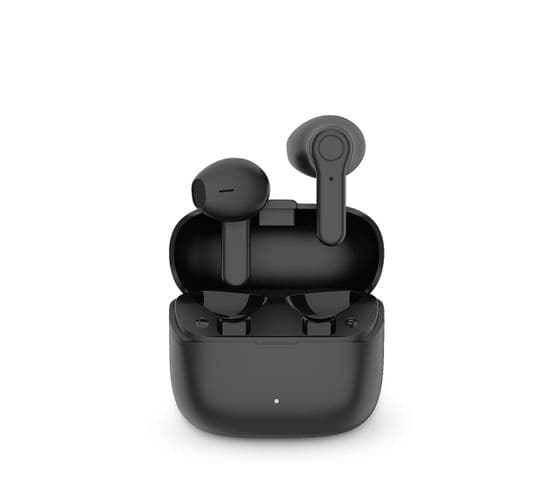 Écouteurs sans fil TWS155 Noir - Bluetooth 5.3 - Microphone inclus