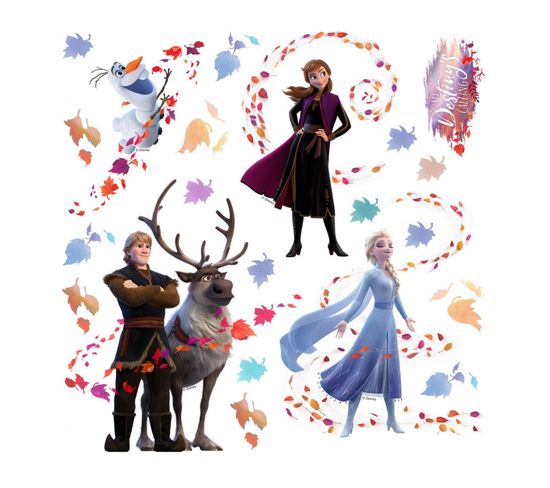 Mini Stickers Disney - La Reine Des Neiges 2 - Modèle Ma Destinée - 30 Cm X 30 Cm