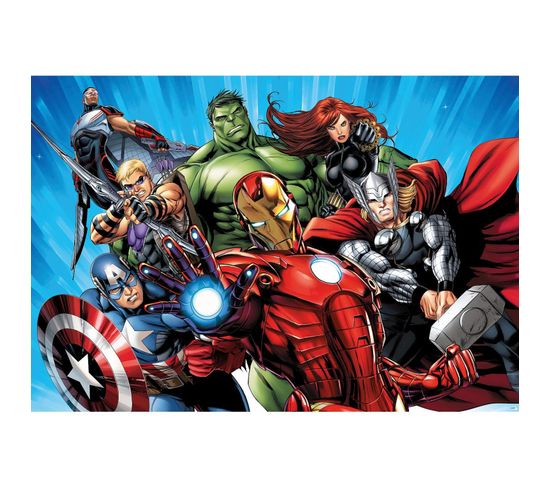 Poster Intissé - Disney Marvel Avengers - 155 Cm X 110 Cm