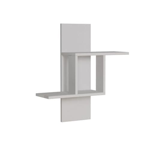 Étagère Murale Jarret L64xh70cm Blanc