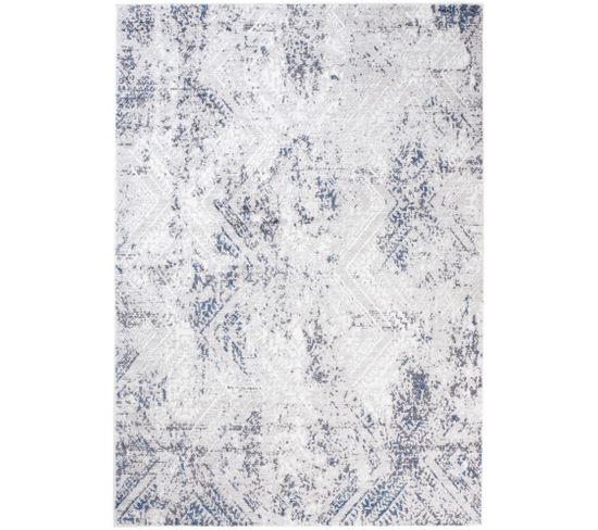 Sky Tapis De Salon Moderne Anthracite Gris Abstrait 250x350cm