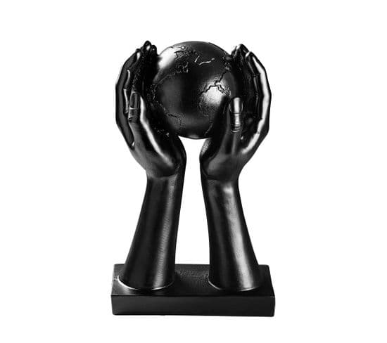 Statue Décoratif Javea L19xh30cm Noir
