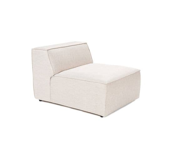 Fauteuil Siges Lin Beige Clair