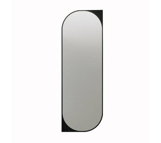Miroir Design Ella L152xh52cm Cadre Noir