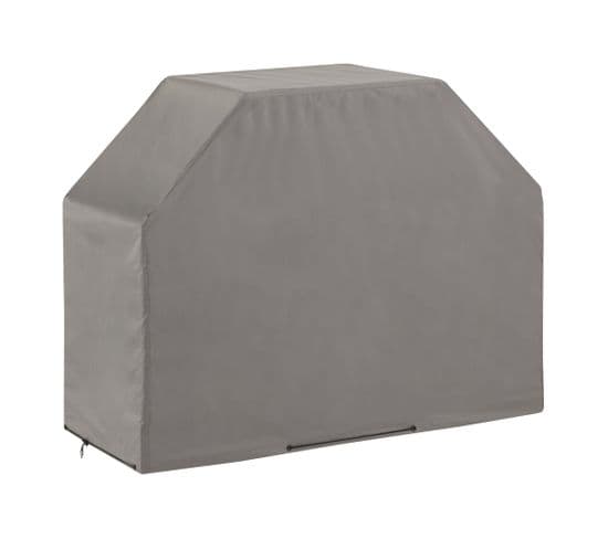 Housse De Barbecue D'extérieur 126 X 52 X 101 Cm Gris