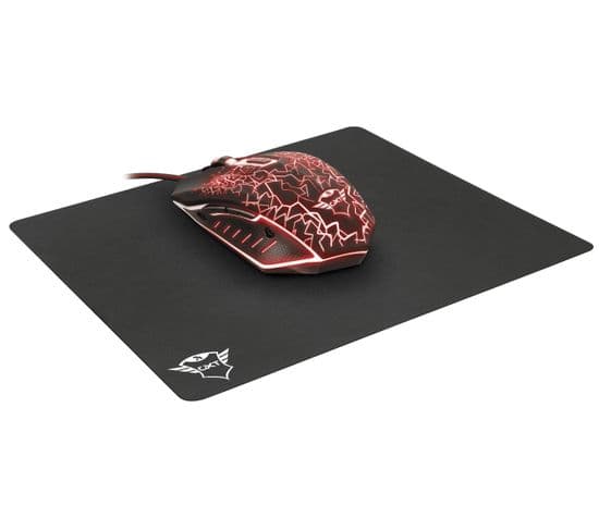 Souris sans fil + tapis gamer - Gxt783