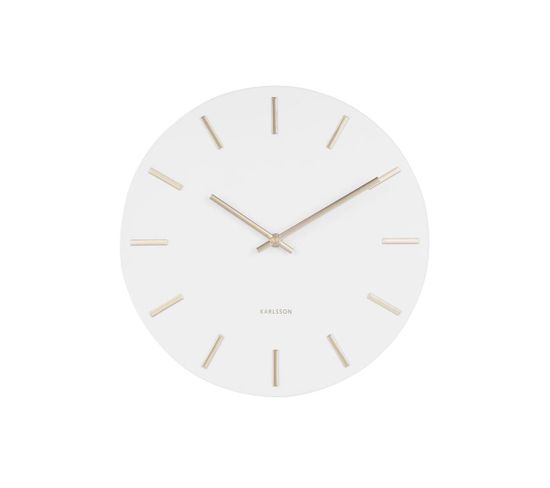 Horloge En Métal Charm Blanc - Karlsson