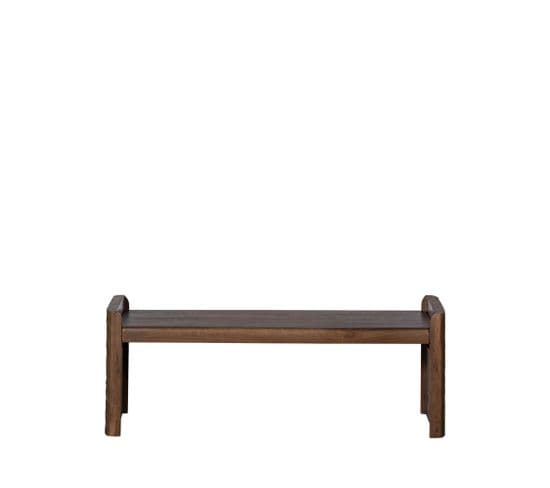 Prop - Banc En Bois L120cm - Couleur - Bois Foncé