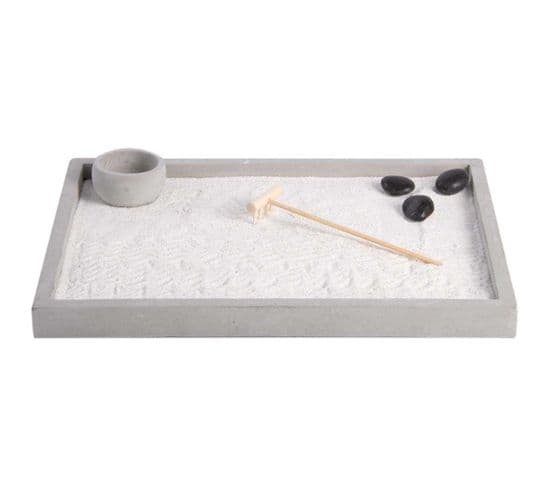 Jardin Zen Japonais Calm Rectangulaire