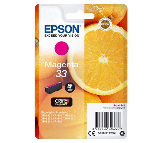 Cartouches D'encre Oranges Cartouche " " - Encre Claria Premium M