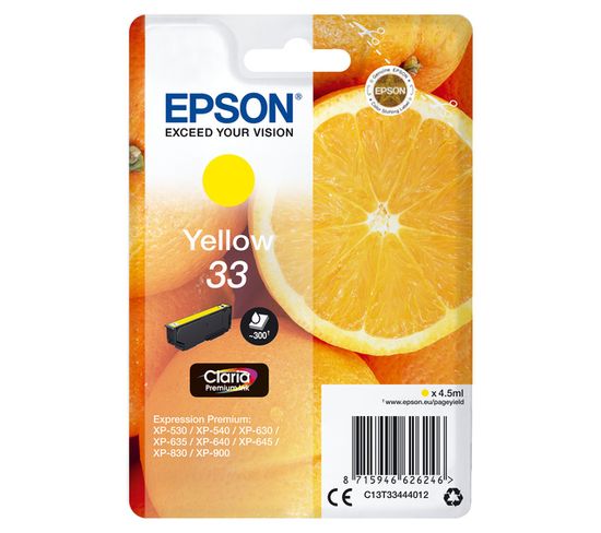 Cartouches D'encre Oranges Cartouche " " - Encre Claria Premium J