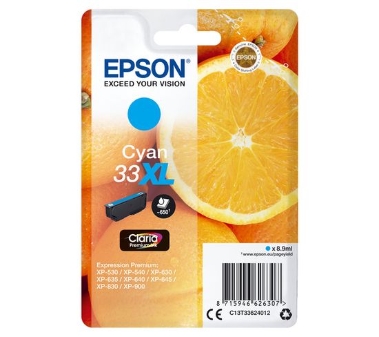 Cartouches D'encre Oranges Cartouche " " - Encre Claria Premium C (xl)