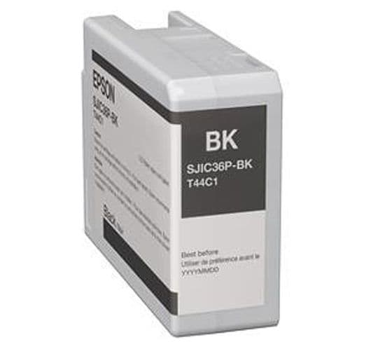 Cartouches D'encre Sjic36p(k): Ink Cartridge For Colorworks C6500/c6000 (black)