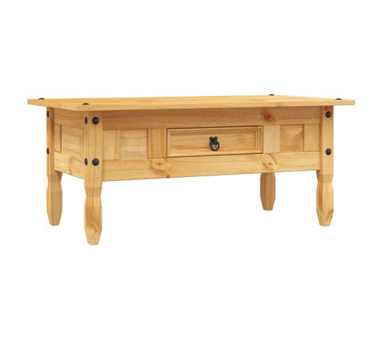 Table basse Pin mexicain Gamme Corona 100 x 55 x 44 cm