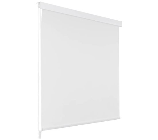 Store Roulant De Douche 80x240 Cm Blanc