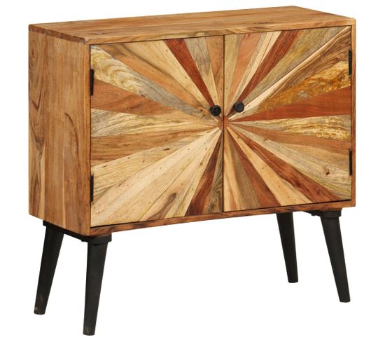 Buffet Bois De Manguier Massif 85 X 30 X 75 Cm