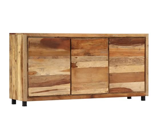 Buffet 160 X 38 X 79 Cm Bois De Récupération Massif