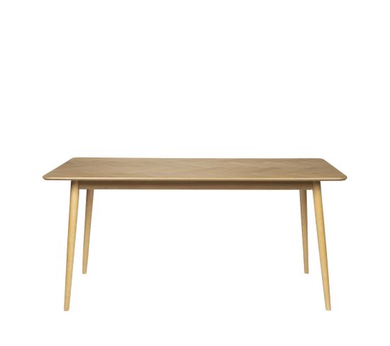 Fabio - Table à Manger En Bois 180x90cm - Couleur - Bois Clair